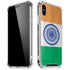 India Flag Distressed iPhone XS Max Clear Case